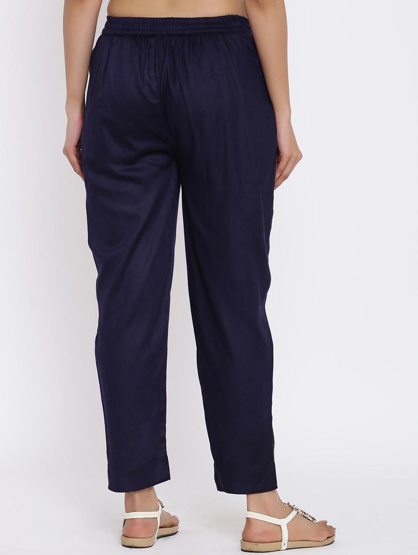 mid rise flat front trouser - 17592253 - Zoom Image - 4
