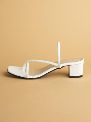 white ankle strap sandals - 17592686 - Standard Image - 3