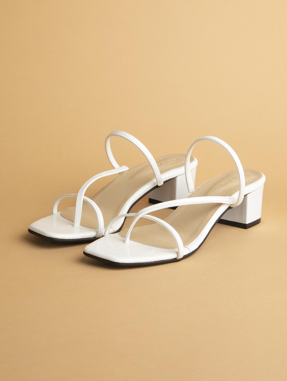 white ankle strap sandals - 17592686 - Zoom Image - 1