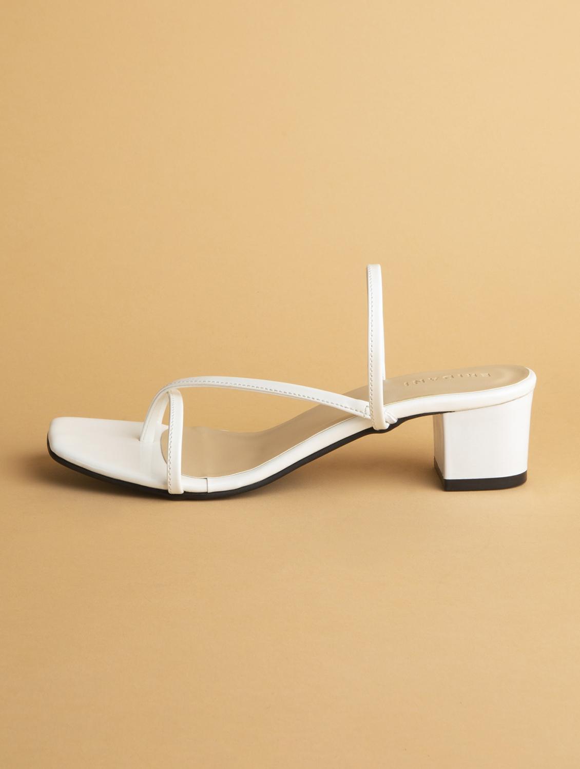 white ankle strap sandals - 17592686 - Zoom Image - 3