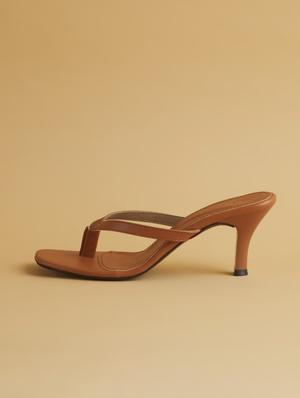 tan t-strap sandals - 17592719 - Standard Image - 3