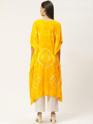 tie & dye kaftan kurta - 17592789 - Standard Image - 3
