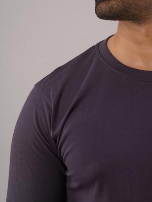 grey solid t-shirt - 17592846 - Standard Image - 5