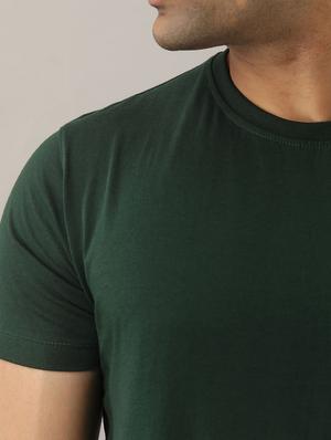 green solid t-shirt - 17592847 - Standard Image - 4