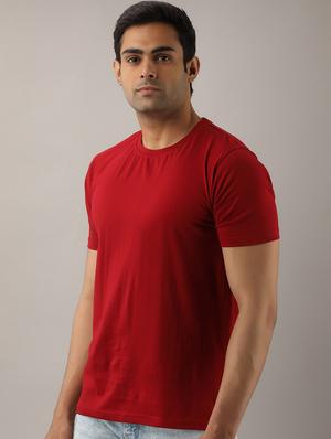red solid t-shirt - 17592848 - Standard Image - 2