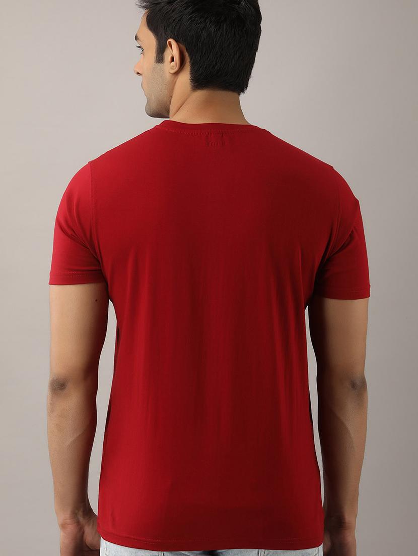 red solid t-shirt - 17592848 - Zoom Image - 3