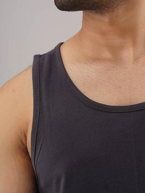 grey solid vest - 17593044 - Standard Image - 4