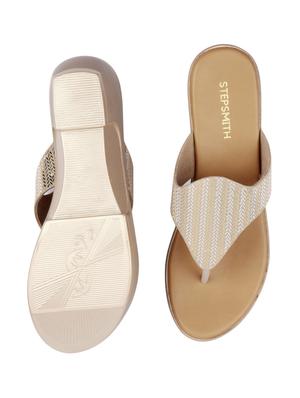 black synthetic platform slipper - 17594216 - Standard Image - 4
