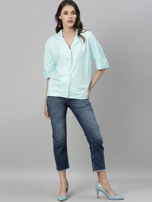 concealed placket shirt - 17594472 - Standard Image - 4