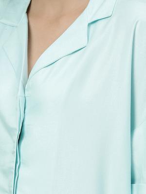 concealed placket shirt - 17594472 - Standard Image - 5