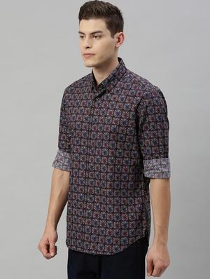 black printed casual shirt - 17594884 - Standard Image - 2