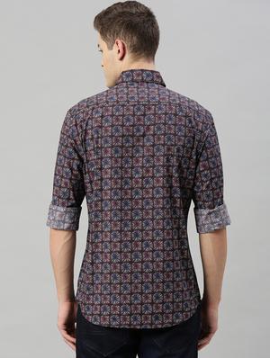 black printed casual shirt - 17594884 - Standard Image - 3