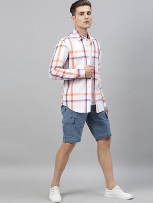 white checkered casual shirt - 17594993 - Standard Image - 4