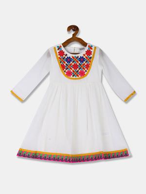 multi colored kurta churidaar set - 17596416 - Standard Image - 3