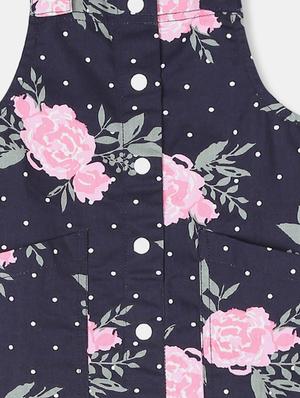pink cotton dungarees twin sets & jump suit - 17597049 - Standard Image - 3