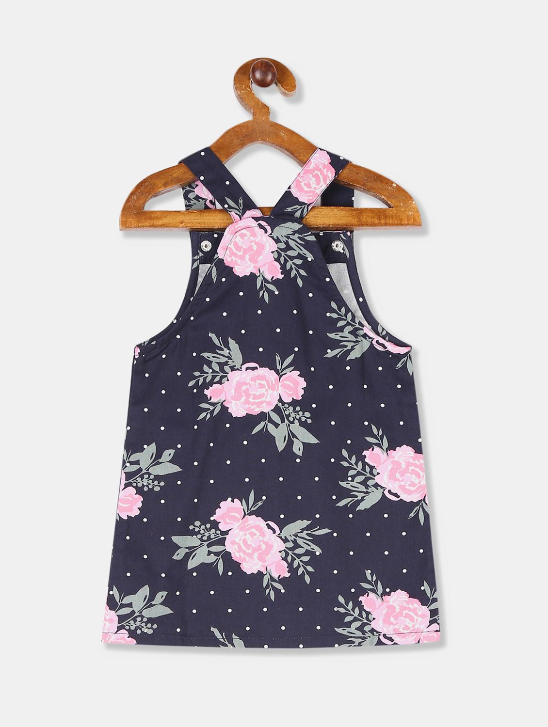 pink cotton dungarees twin sets & jump suit - 17597049 - Zoom Image - 2