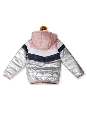 color block padded jacket - 17597078 - Standard Image - 2