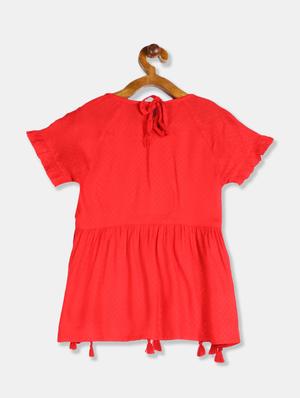 red viscose regular top - 17597278 - Standard Image - 2