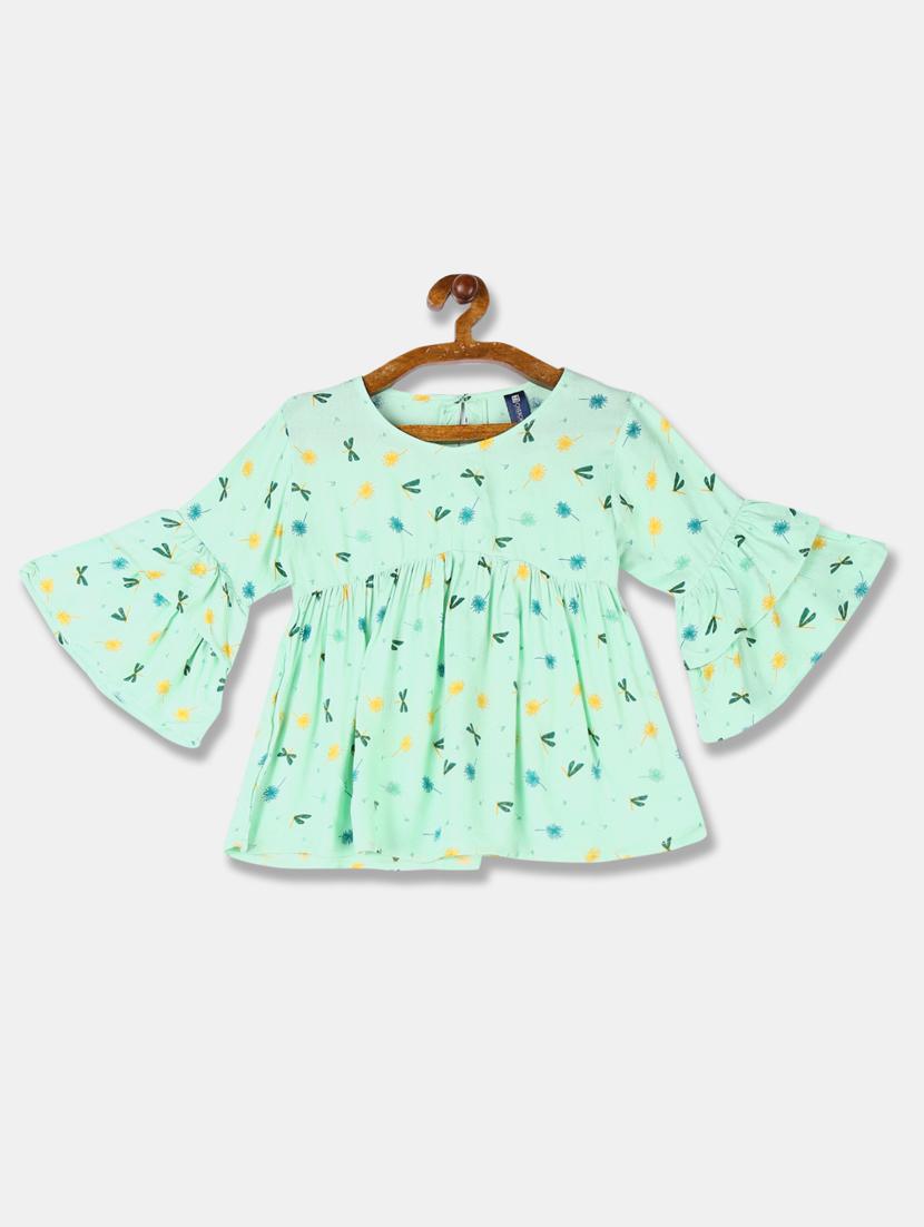 blue cotton regular top - 17597323 - Zoom Image - 1