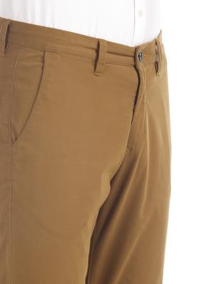 brown solid chinos trouser - 17597695 - Standard Image - 5