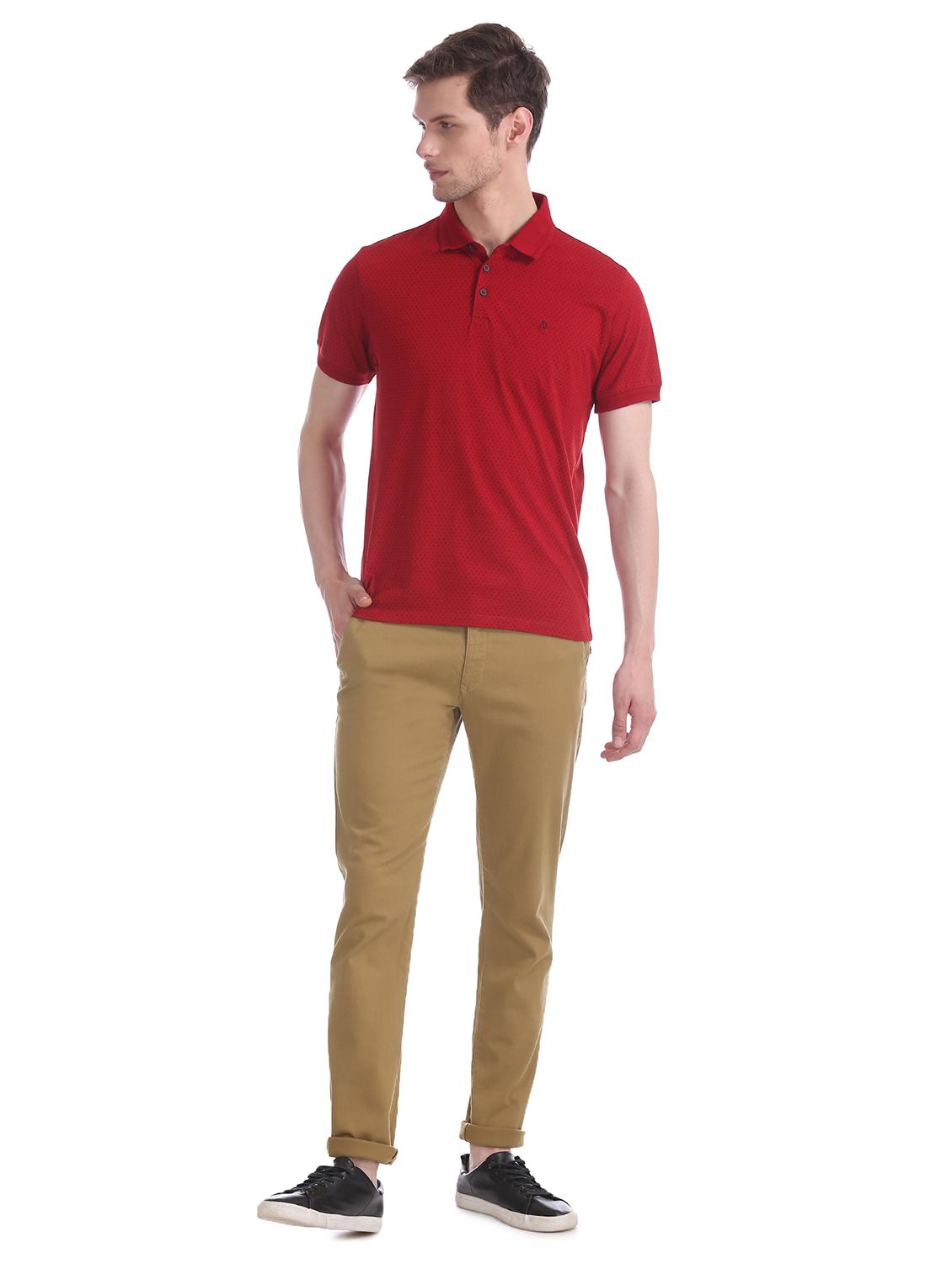 brown solid chinos trouser - 17597703 - Zoom Image - 4