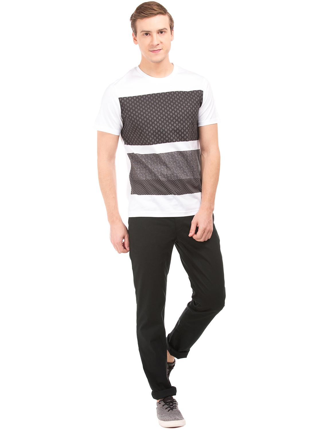 black solid chinos trouser - 17597717 - Zoom Image - 4