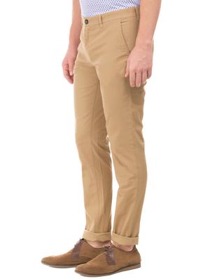 brown solid chinos trouser - 17597719 - Standard Image - 2