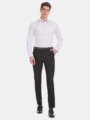 white checkered formal shirt - 17598086 - Standard Image - 5