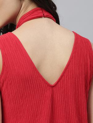 v neck a-line dress - 17598257 - Standard Image - 5