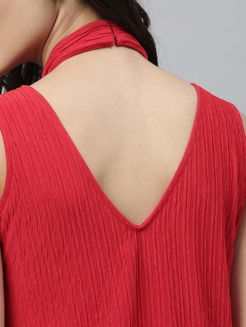 v neck a-line dress - 17598257 - Zoom Image - 5