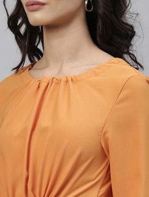 drawstring waist maxi dress - 17598269 - Standard Image - 6