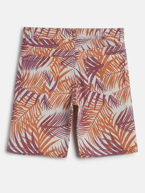 brown printed shorts - 17599218 - Standard Image - 2
