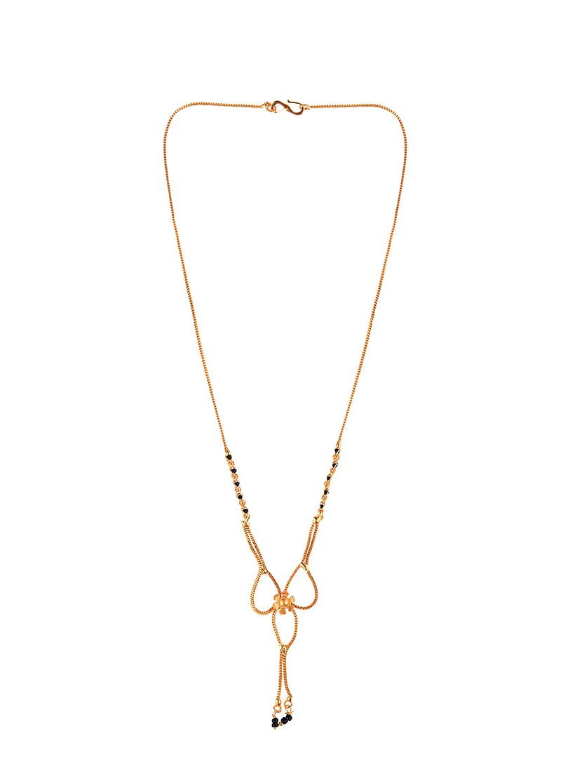 gold beads mangalsutra - 17599249 - Zoom Image - 1