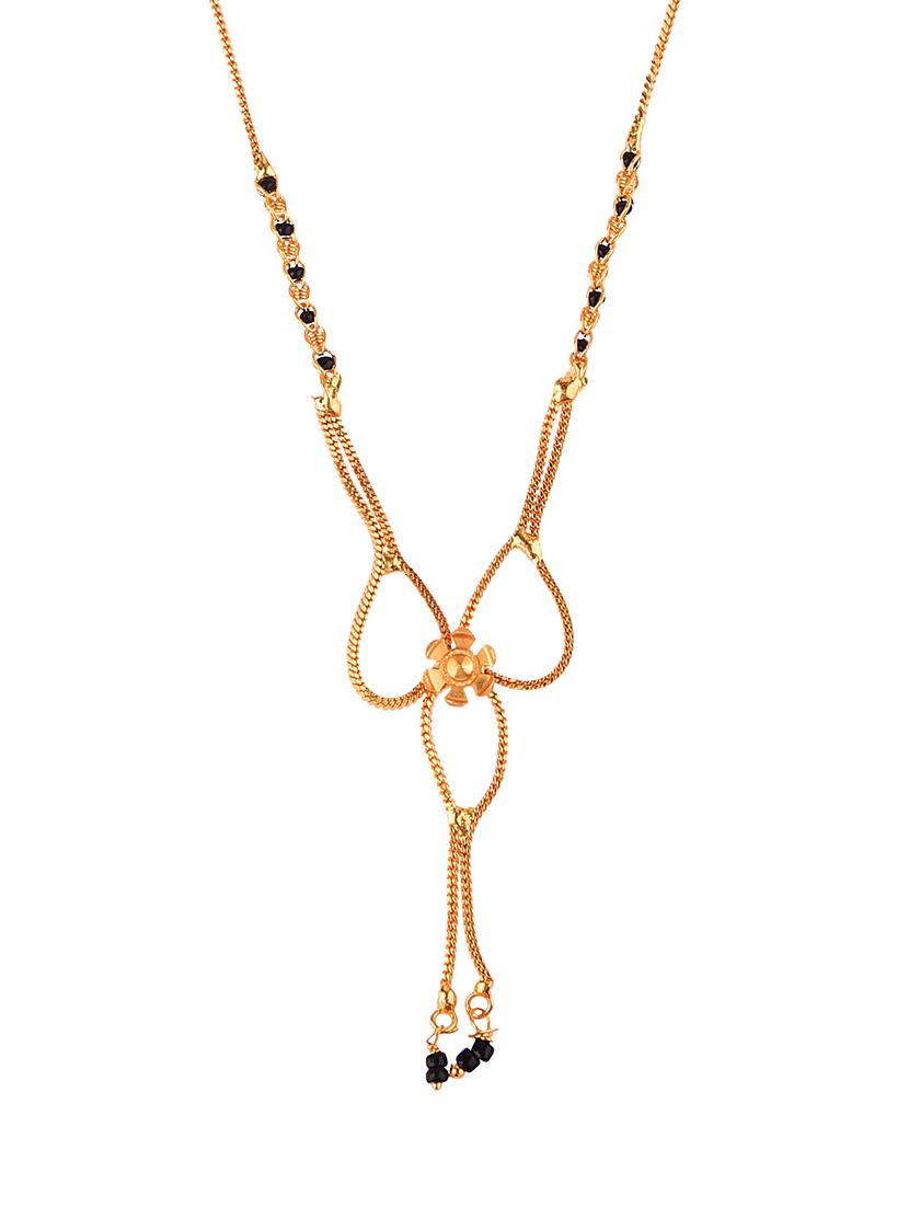 gold beads mangalsutra - 17599249 - Zoom Image - 2