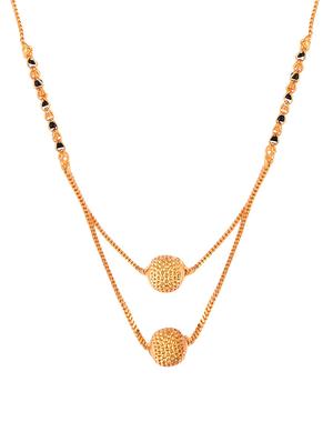 gold beads mangalsutra - 17599250 - Standard Image - 2