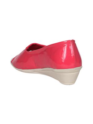 pink patent slip on ballerina - 17599336 - Standard Image - 3