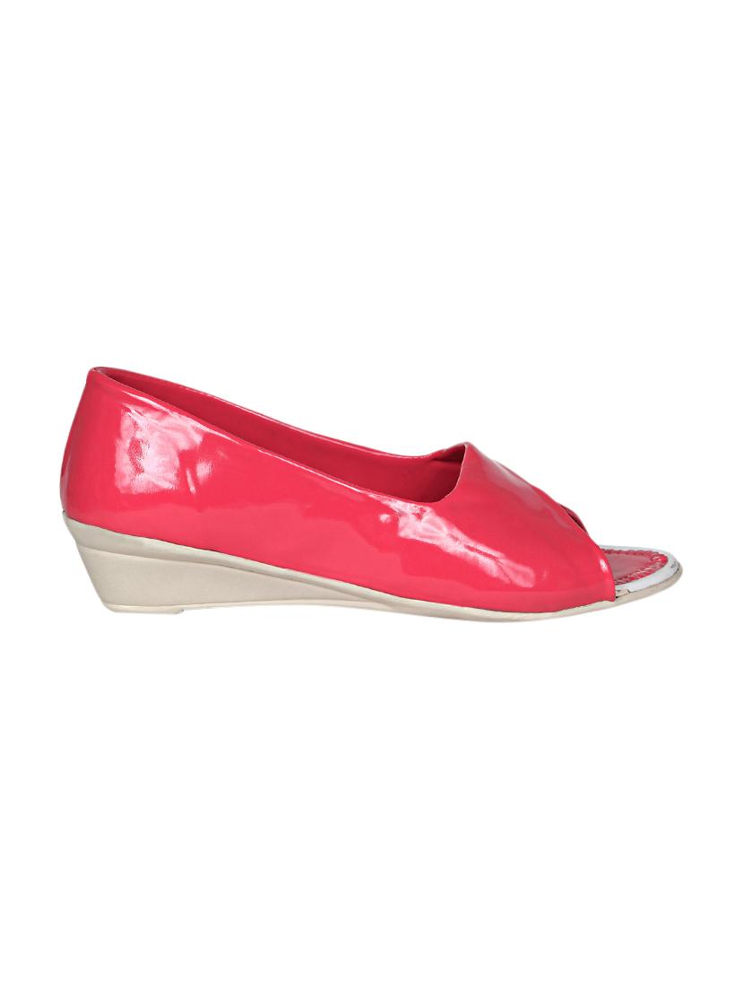 pink patent slip on ballerina - 17599336 - Zoom Image - 2