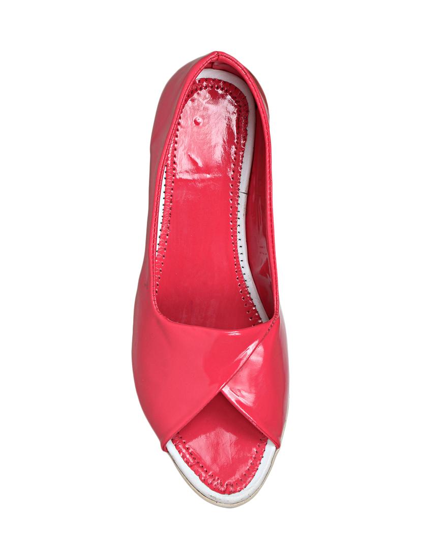 pink patent slip on ballerina - 17599336 - Zoom Image - 4