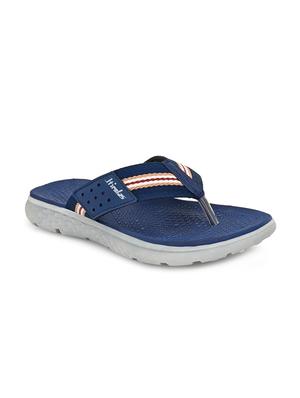 blue fabric slip on slippers - 17599496 - Standard Image - 2