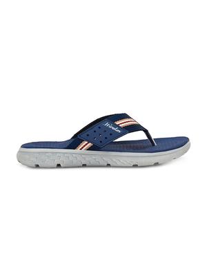 blue fabric slip on slippers - 17599496 - Standard Image - 3