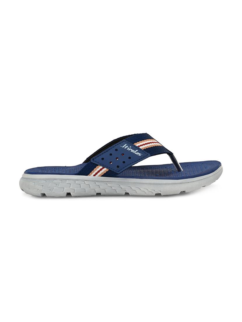 blue fabric slip on slippers - 17599496 - Zoom Image - 3