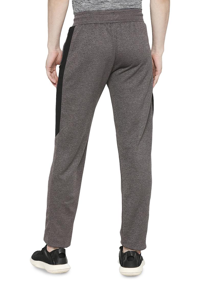 grey side taped full length track pant - 17599519 - Zoom Image - 3
