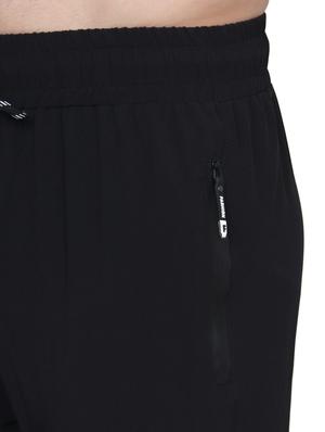 black color block full length track pant - 17599591 - Standard Image - 5