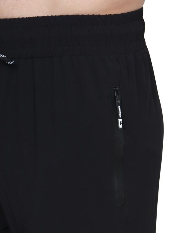 black color block full length track pant - 17599591 - Zoom Image - 5