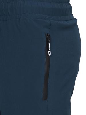 dark blue color block full length track pant - 17599592 - Standard Image - 5