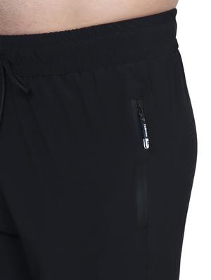 black color block full length track pant - 17599593 - Standard Image - 5