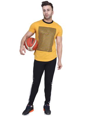black side striped full length track pant - 17599594 - Standard Image - 4