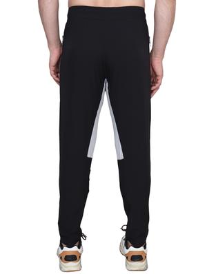 black color block full length track pant - 17599600 - Standard Image - 3