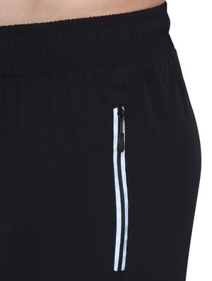 black color block full length track pant - 17599600 - Standard Image - 5