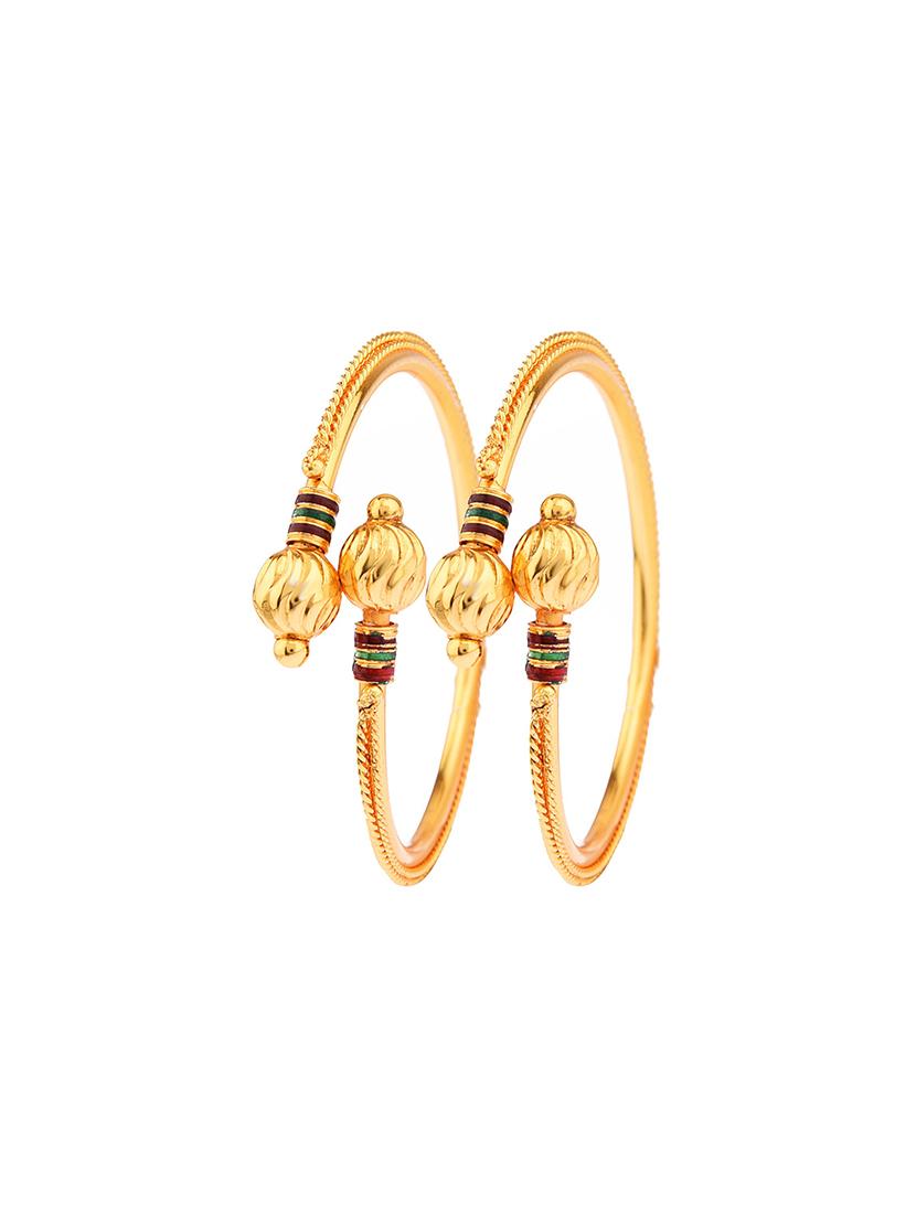 gold plated bangle - 17599754 - Zoom Image - 1